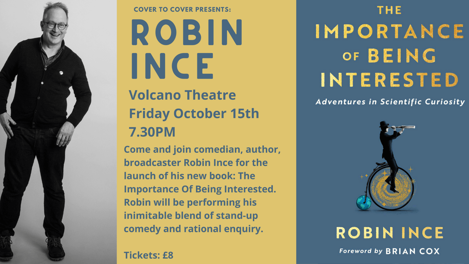 robin ince tour 2022